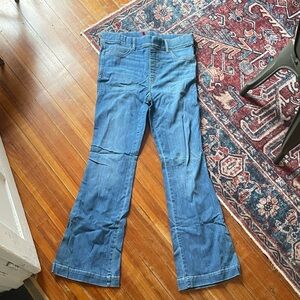SPANX Women’s Blue Flare Jeans
